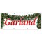 Signmission GARLAND BANNER SIGN x-mas xmas trees decor wreaths holiday Christmas B-96 Garland - alternate 1